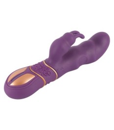 Rabbitvibrator mit praller G-Punkt-Spitze