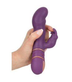 Rabbitvibrator mit praller G-Punkt-Spitze
