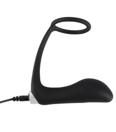 Penisring „Vibrating Ring & Plug“, mit Vibroplug