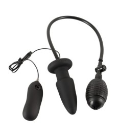 Analplug „Inflatable Vibrating“, zum Aufpumpen