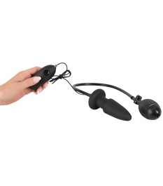 Analplug „Inflatable Vibrating“, zum Aufpumpen