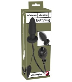 Analplug „Inflatable Vibrating“, zum Aufpumpen