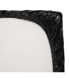 Straps-Strümpfe mit Spitzenrand