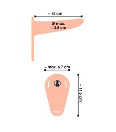 Umschnallvibrator „Vibrating Strap-On“