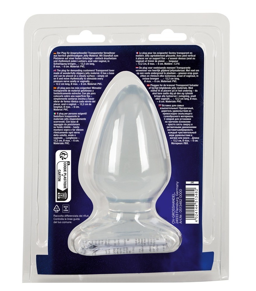 Naturdildo 6" Cock mit Saugfuß