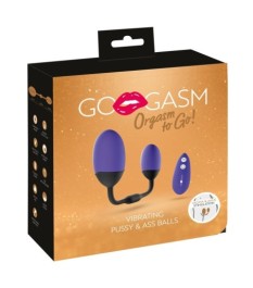 Liebeskugeln „Vibrating Pussy & Ass Balls “ für Vagina und Anus, 90 g