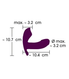 Vibrator „Slip Vibrator“ mit Fernbedienung