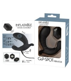 Vibrator „G-&P-Spot“ zum Aufpumpen, mit Fernbedienung