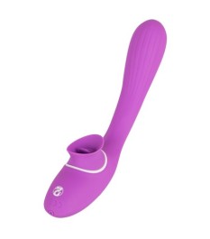Vibrator „2 Function Bendable Vibe“ mit Leck-Zunge