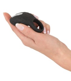 Vibro-Penisring mit Stimulationsaufsatz, wiederaufladbar