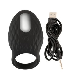 Vibro-Penisring mit Stimulationsaufsatz, wiederaufladbar