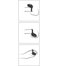 Vibro-Penisring mit Stimulationsaufsatz, wiederaufladbar