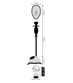 Vagina-Saugschale „Vibrating Vagina Sucker“, mit Vibration