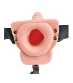 Umschnallvibrator „6 Zoll RC Strap-on" mit 10 Vibrationsmodi