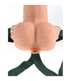 Umschnallvibrator „6 Zoll RC Strap-on" mit 10 Vibrationsmodi