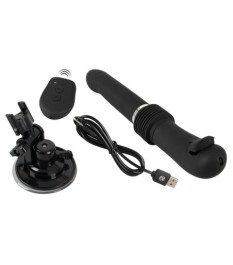 Stoßvibrator „RC Fucking Machine 2.0“ mit abnehm- und verstellbarem Sa