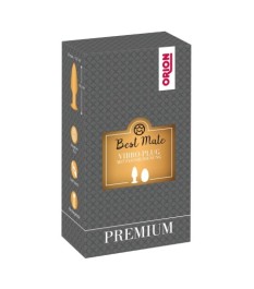 Vibroplug „Butt Plug mit Stein“ mit Fernbedienung, 7,5 cm