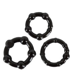 3-teiliges Penisring-Set „Get Hard“