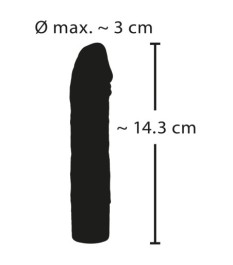 Minivibrator „Realistic Vibe“ mit 15 Vibrationsmodi