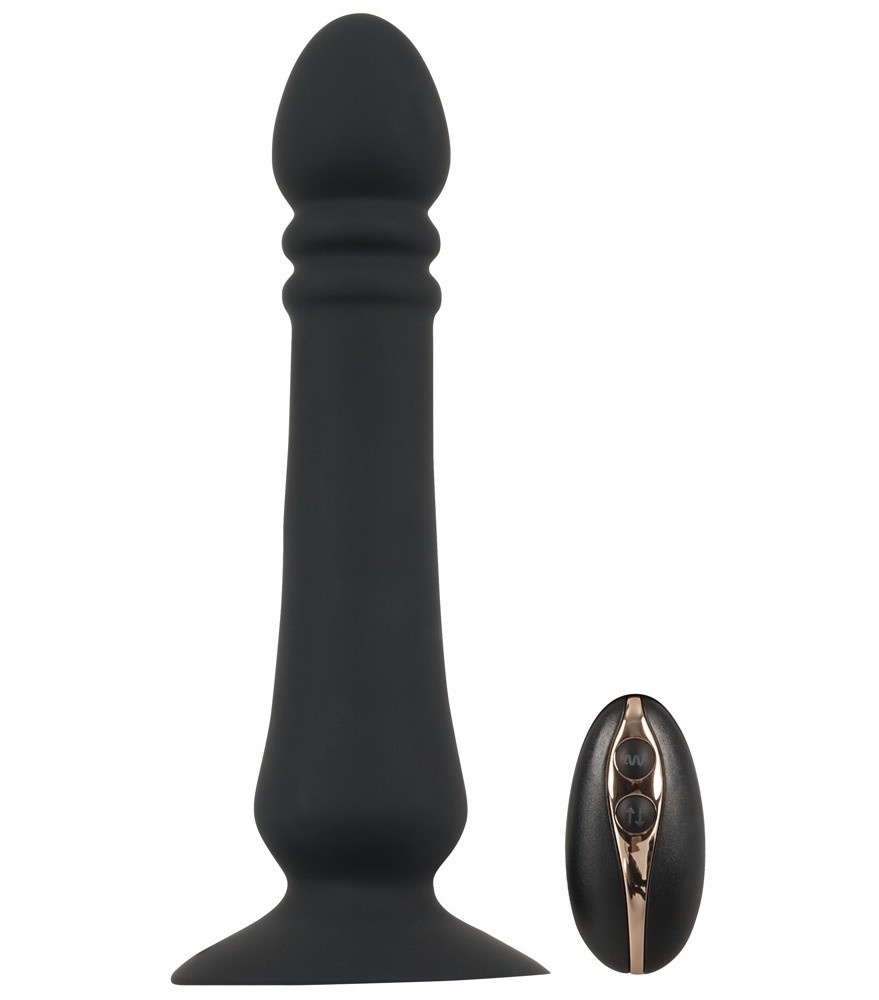 Stoßvibrator „Anal Thruster“ mit Saugfuß