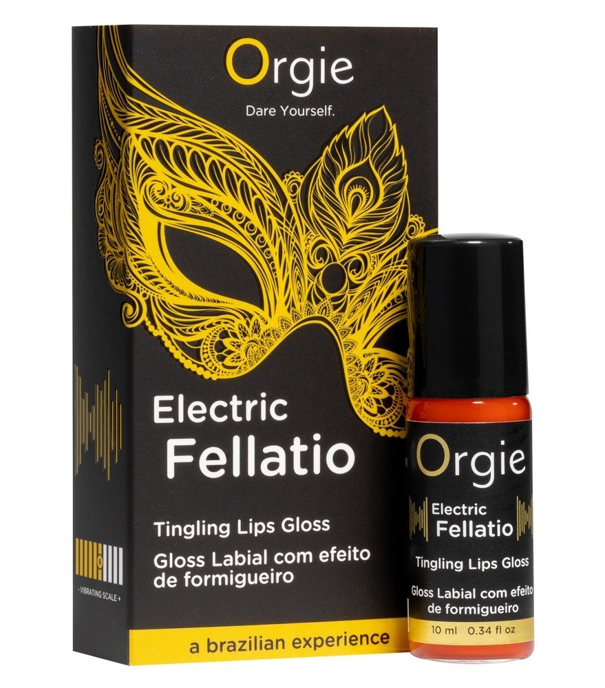 Lipgloss „Electric Fellatio“ für kribbelnde Küsse und elektrisierenden Oralsex