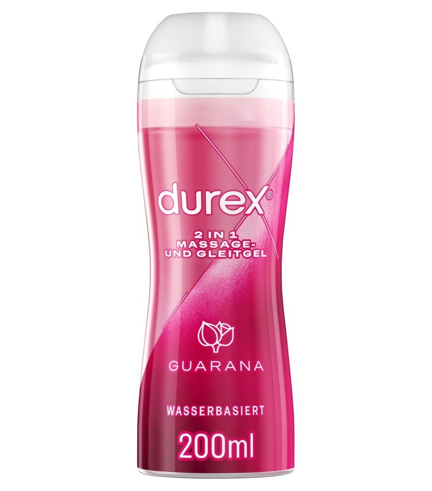 Massage- und Gleitgel „Durex Play 2 in 1 Guarana“