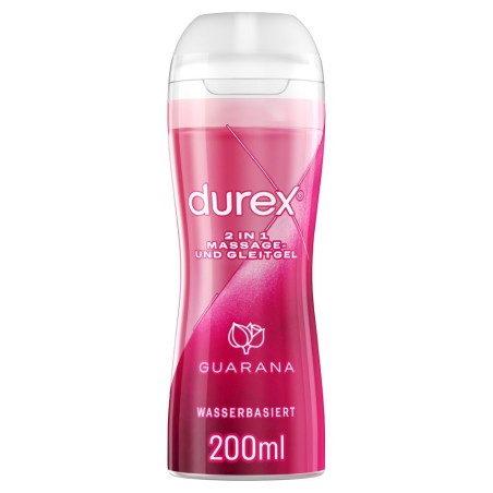 Massage- und Gleitgel „Durex Play 2 in 1 Guarana“