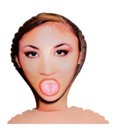 Liebespuppe „Dianna Stretch“ mit 3 Öffnungen