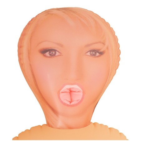 Liebespuppe „Jezebel“ mit 3 Öffnungen