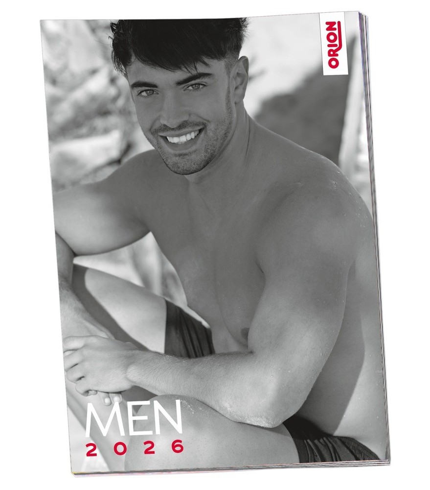 Pin-up Kalender „Men 2026“ im Großformat
