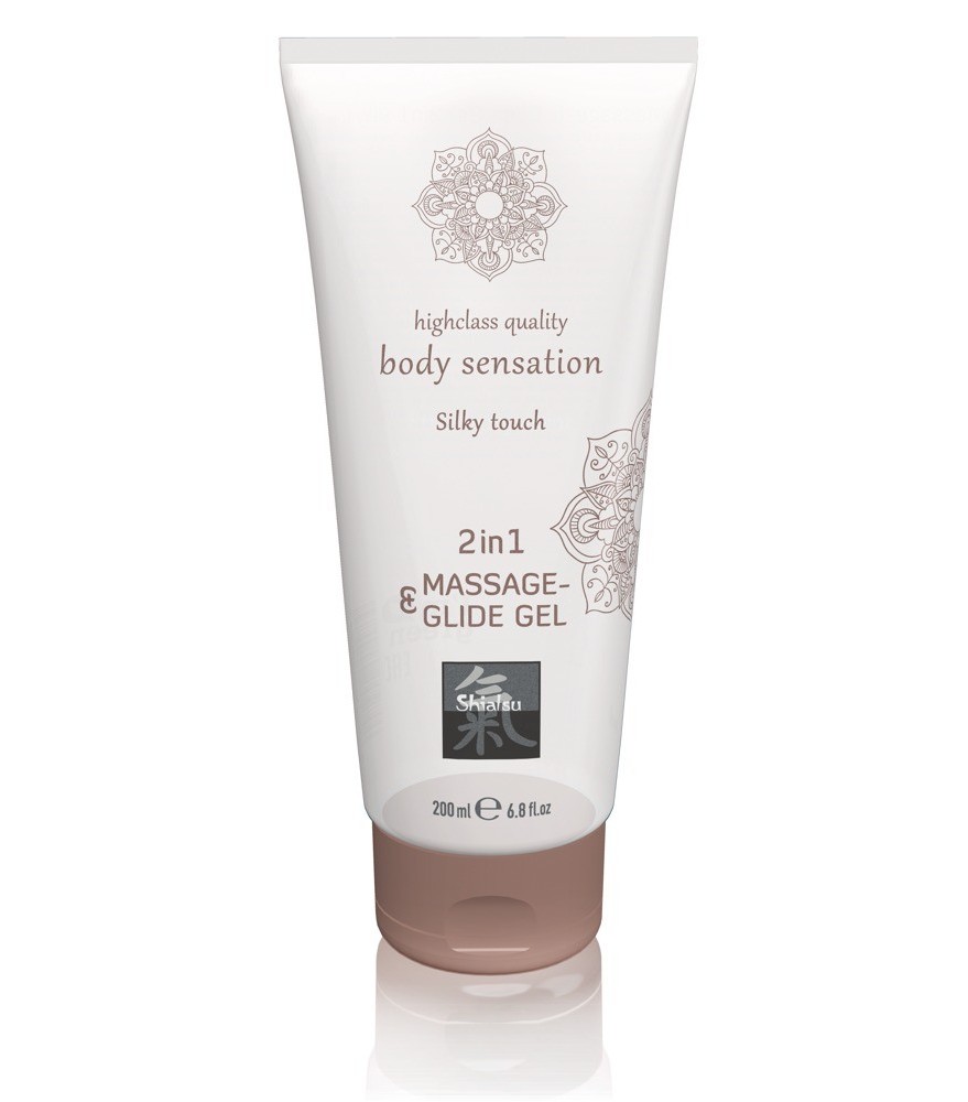 Massage- und Gleitgel „2in1 Strawberry Scent“