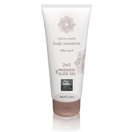 Massage- und Gleitgel „2in1 Strawberry Scent“