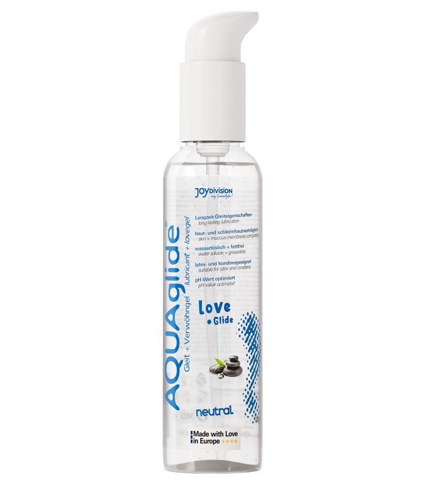 Gleitgel „AQUAglide Love + Glide" auf Wasserbasis