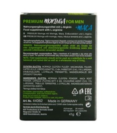 „Pure Moringa + Maca Man Power“, Power-Kapseln für den (sex-)aktiven M