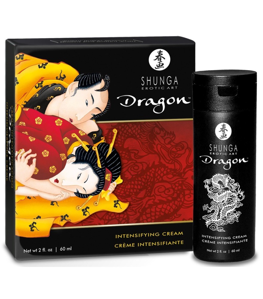 Penispflegecreme „Dragon Intensifying Cream“ aus 100% natürlichen Pflanzenextrakten