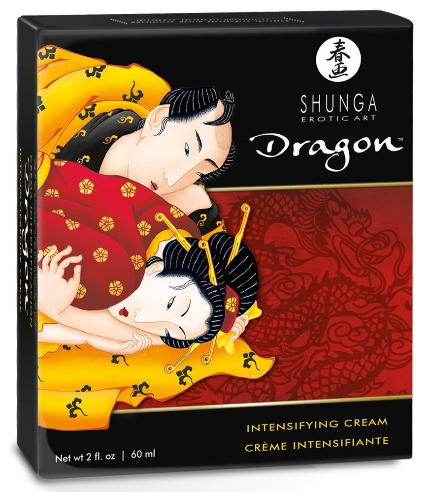 Penispflegecreme „Dragon Intensifying Cream Sensitive“ aus 100% natürlichen Pflanzenextrakten