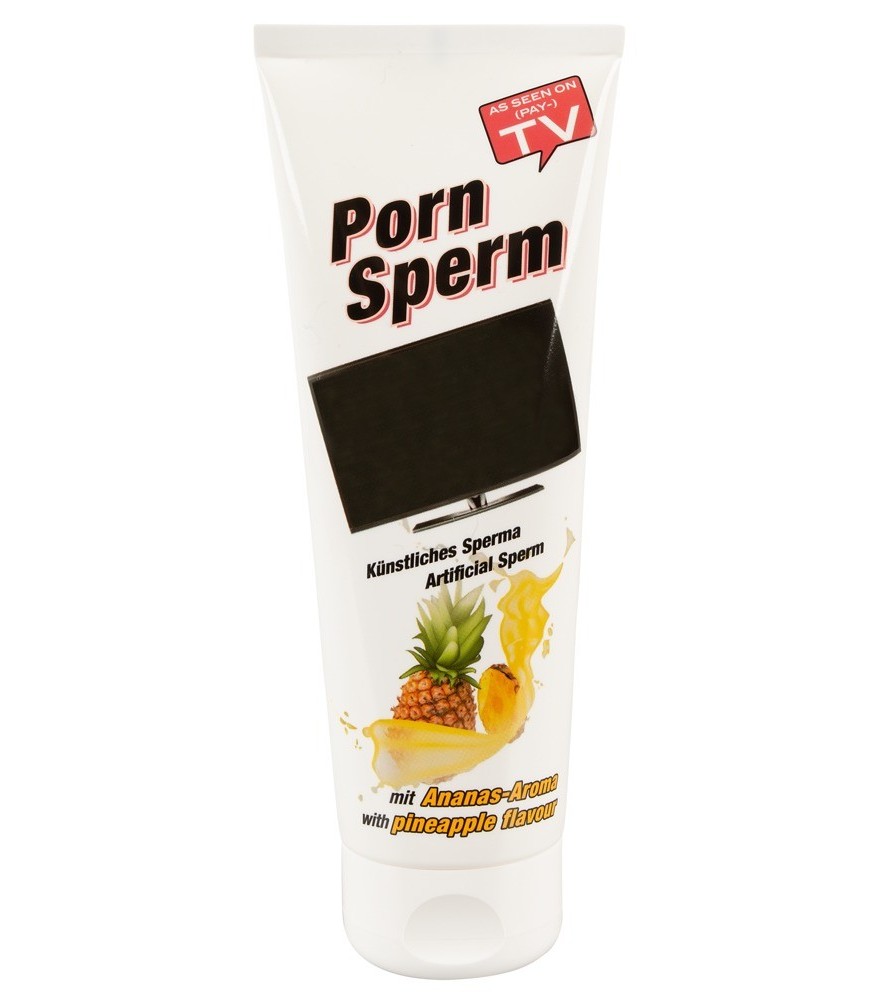 Erotikgel „Porn Sperm Pineapple" mit Ananas-Aroma