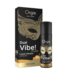 Stimulationsgel „Dual Vibe!“ mit Pinã Colada-Aroma