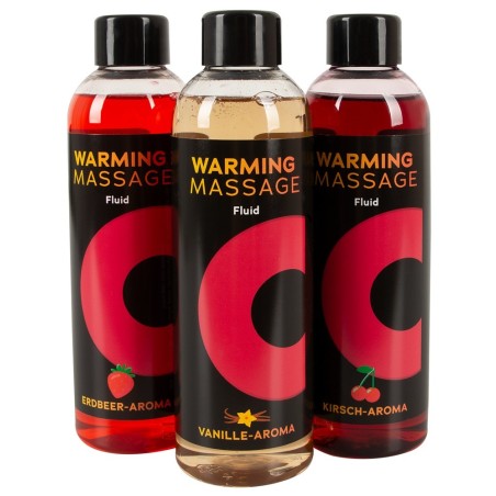3-teiliges Massagegel-Set „Warming Massage“