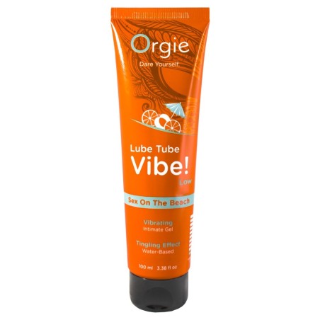 Erotik-Gel „Lube Tube Vibe! Sex on the Beach“ mit Vibrations-Effekt