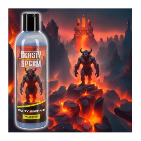 Gleitgel „Beasty Sperm Mighty Minotaur“ auf Wasserbasis