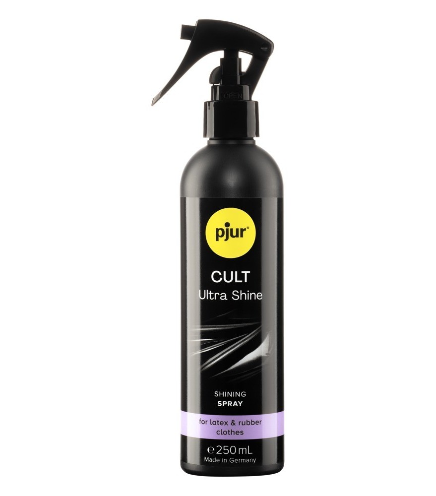 Latex-Pflegespray „CULT Ultra Shine“ mit ultrafeinem Sprühfilm