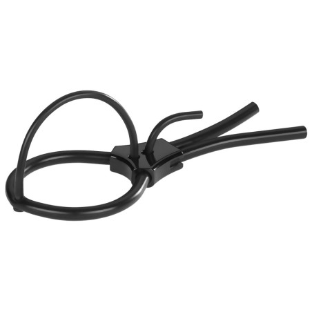 Perlen-String „Pearl String with Silicone Clamps“ mit Vulvalippenklammern