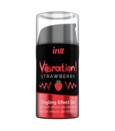 Stimulationsgel „Vibration! Strawberry“ für Sie und Ihn