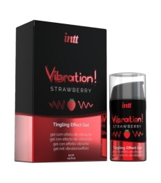 Stimulationsgel „Vibration! Strawberry“ für Sie und Ihn