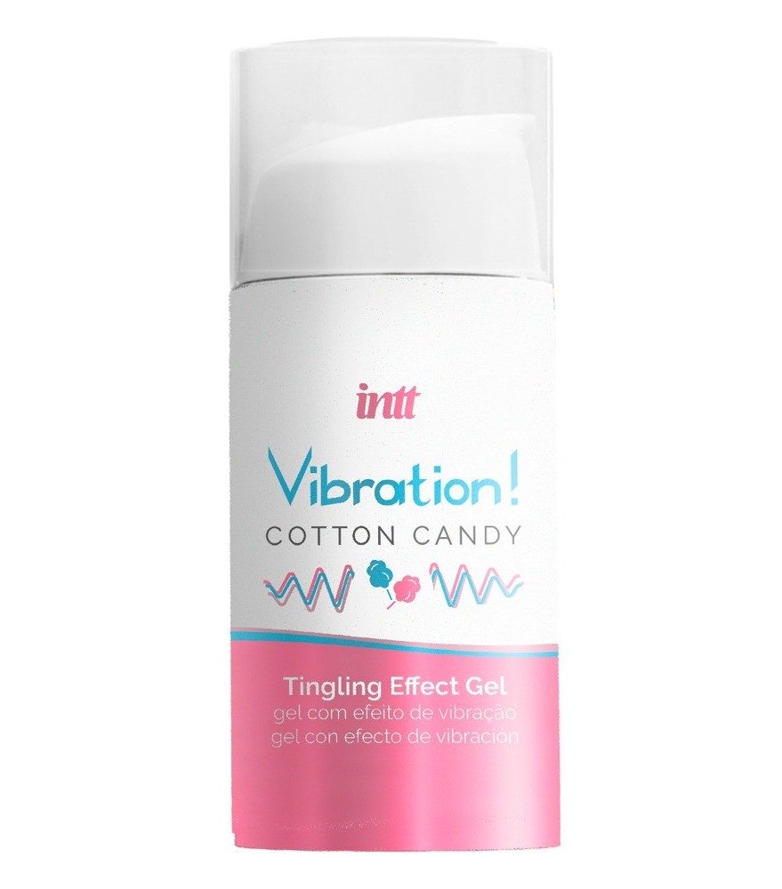 Stimulationsgel „Vibration! Cotton Candy“ für Sie und Ihn
