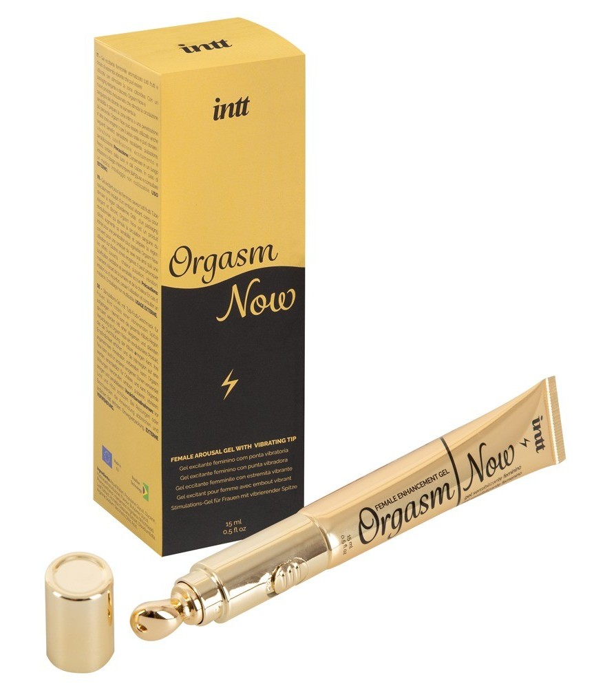 Stimulationsgel „Orgasm Now“ mit Vibrator-Applikator