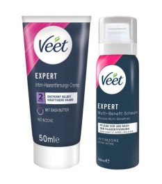 2-teiliges Enthaarungscreme-Set „Veet EXPERT“