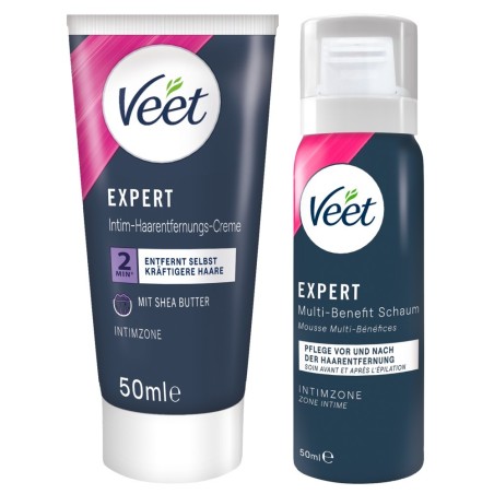 2-teiliges Enthaarungscreme-Set „Veet EXPERT“