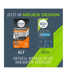 2-teiliges Enthaarungscreme-Set „Veet Men TOTAL PRO“